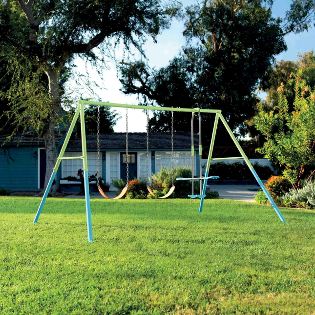 Columpio y balancín para 4 niños INTEX