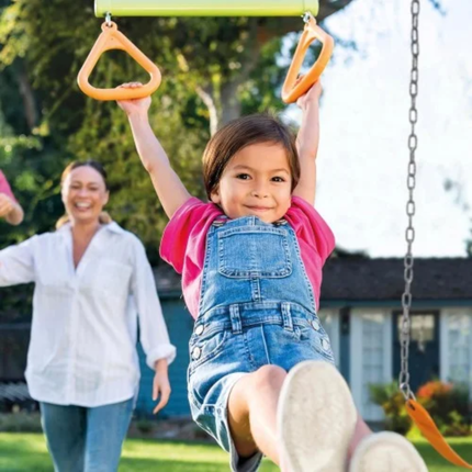 Columpio con balancín y trapecio para 5 niños INTEX