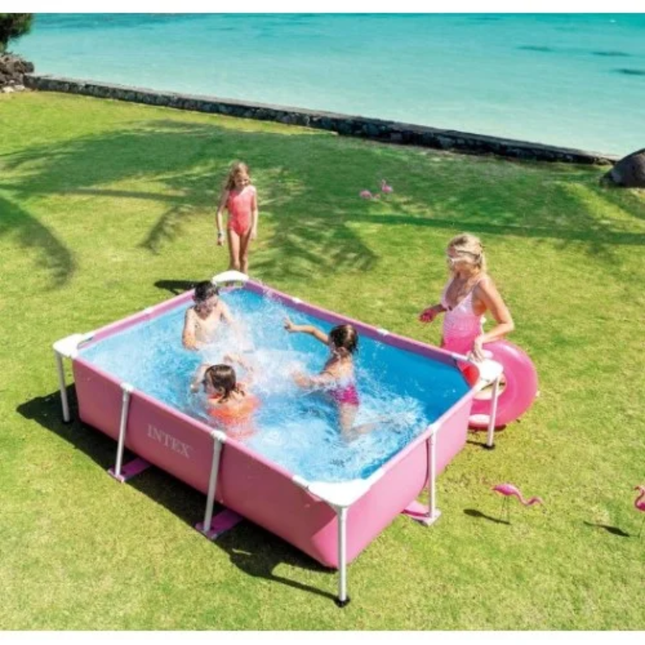 Piscina con estructura rectangular 1627L INTEX