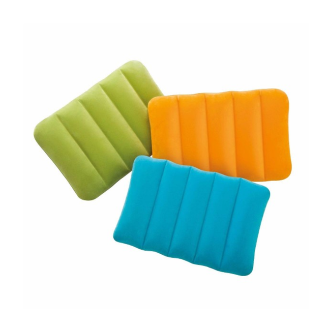 Almohada inflable. 0.43x0.28x0.90 m.