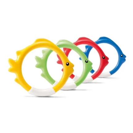 Juego acuatico 4 aros INTEX