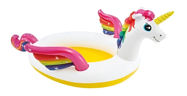 Piscina inflable p/ niños unicornio mistico INTEX