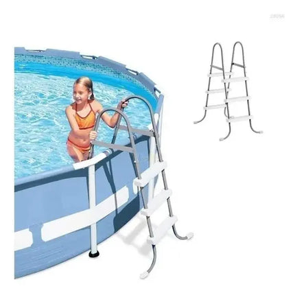 Escalera p/ piscina 132cm de altura INTEX