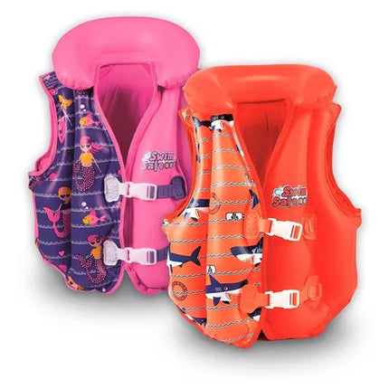 Chaleco salvavidas p/ niños deluxe infl. BESTWAY