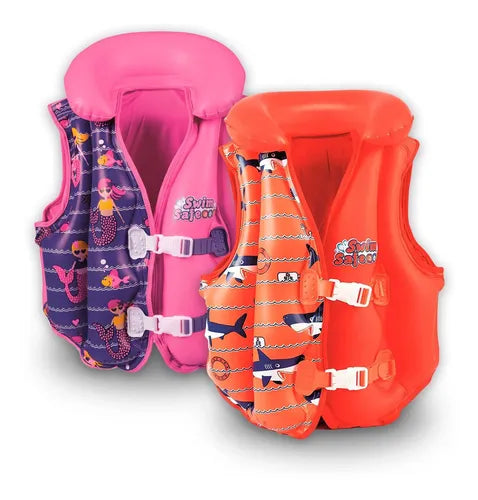 Chaleco salvavidas p/ niños deluxe infl. BESTWAY