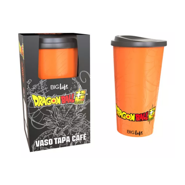 Vaso para café con tapa Dragon Ball BIGLIFE