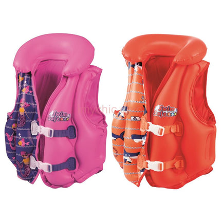 Chaleco salvavidas p/ niños deluxe infl. BESTWAY