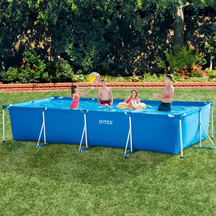 Piscina rectangular c/estruct. de 4.50 x 2.20 x 0.84 mts de 7.100 Lts INTEX