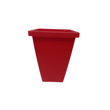 Maceta Azteca 15cm Rojo GEMPLAST