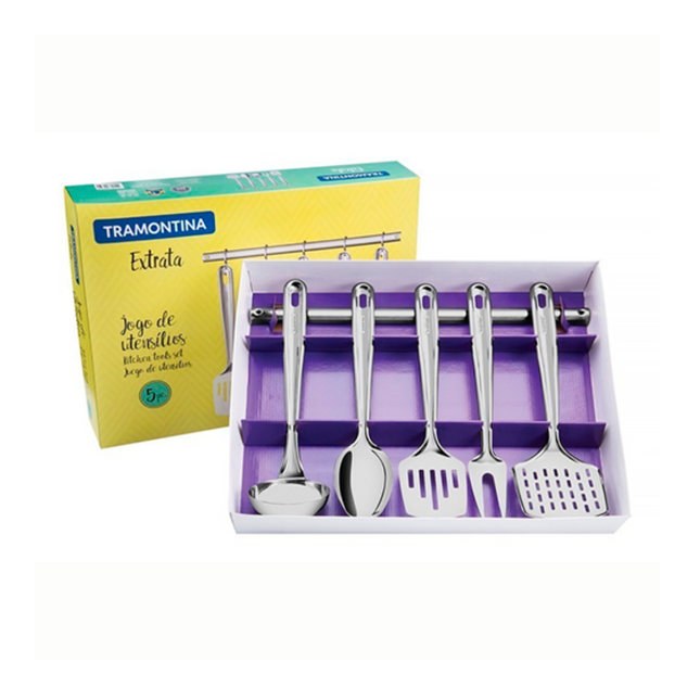 Juego de Utensilios 6pzs ESTRATA TRAMONTINA