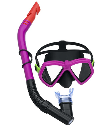 Mascara y snorkel Dominator p/buceo BESTWAY