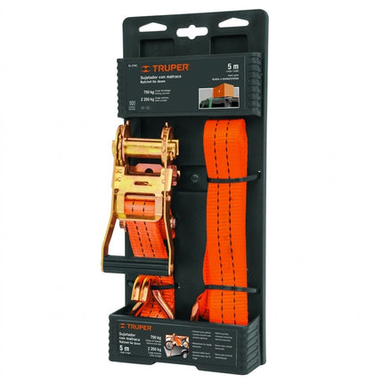Cinta c/ matraca 2.250kg x 5m TRUPER