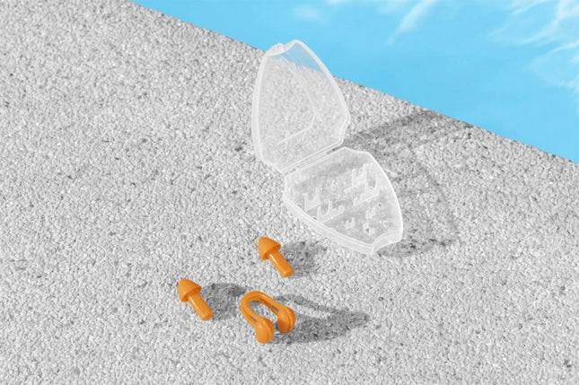 Kit-Tapon de oidos + clip nasal BESTWAY