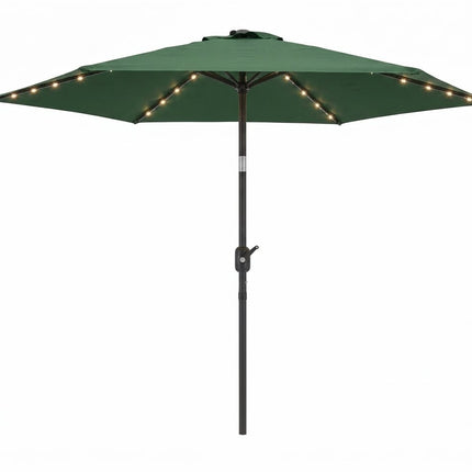 Sombrilla 3mts c/ Led y manivela de incl UPLION