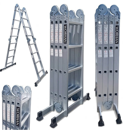 Escalera Articulada de aluminio 4x4 Botafogo