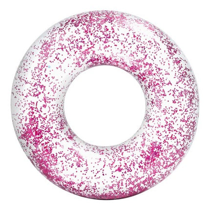 Salvavidas redondo purpurina 119cm  INTEX