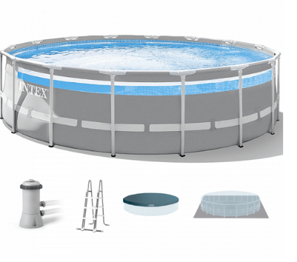 Piscina c/est.borde transp. 4.27 X 1.07 de  12.706 lts. -INTEX