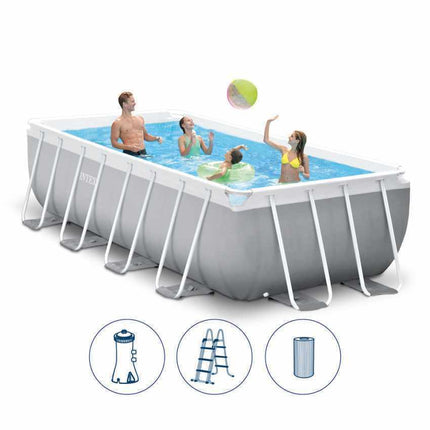 Piscina c/estruct. de 4x2x1mts 6.836 Lts INTEX