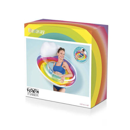 Flotador redondo arcoiris BESTWAY