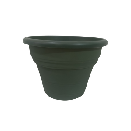 Maceta Luxemburgo 27cm Verde Osc. GEMPLAST