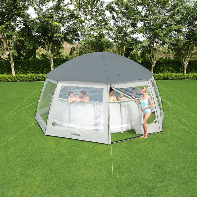 Cupula redonda p/ piscina BESTWAY