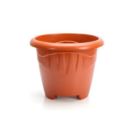 Maceta Redonda PP 650 ml Terracota PARIS