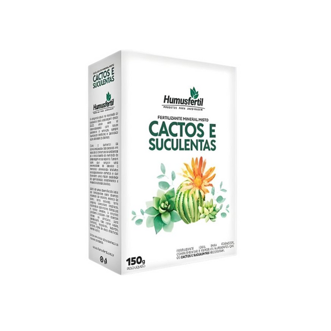 Fertilizante Cactus y Suculentas 150gr HUMUS