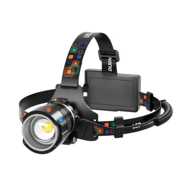 Linterna de cabeza led recargable 30w LIDIMI