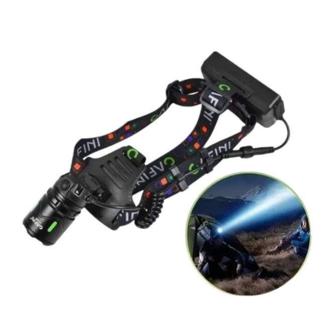 Linterna de cabeza led recarg 30w L693C LIDIMI